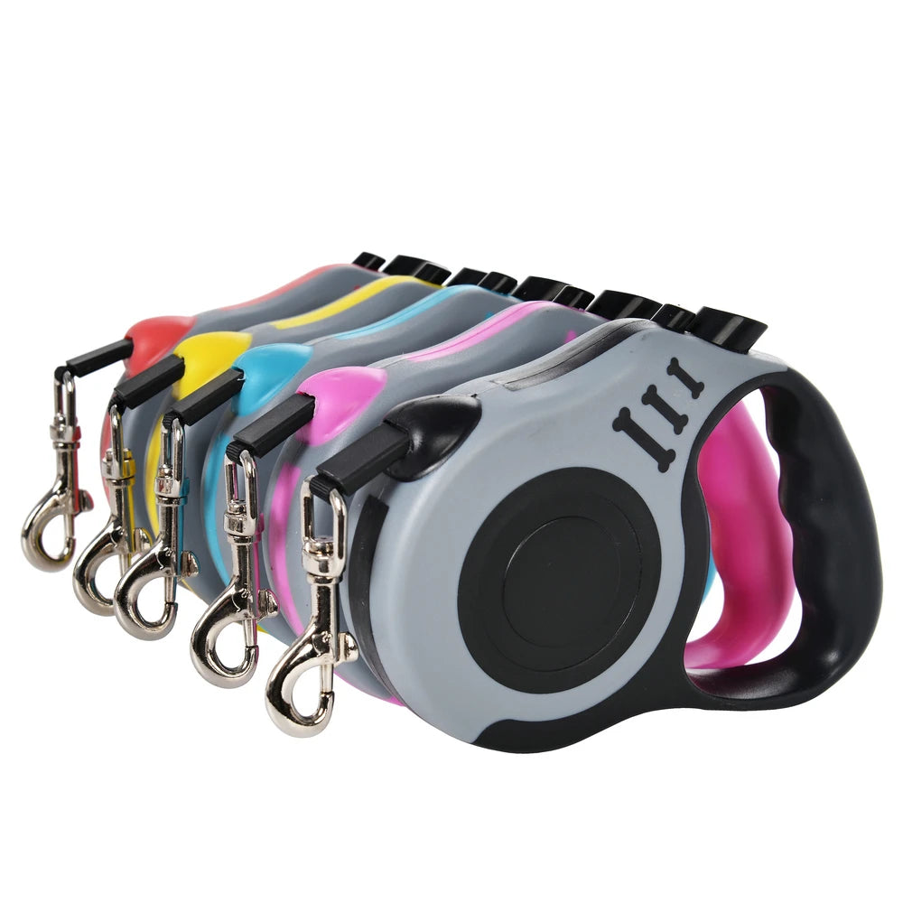 3m 5m Dog Leash for Small Dogs Cat Automatic Retractable Durable Nylon