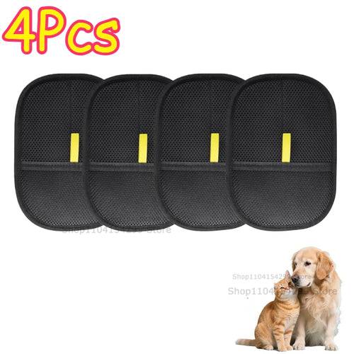 Pet Hair Removal Tool Gloves for Cat Dog Upgrade Efficient Grooming